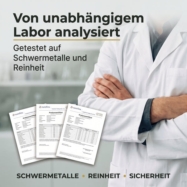 100% reines Himalaya-Shilajit — Eurofins-geprüft, Dosierlöffel inklusive